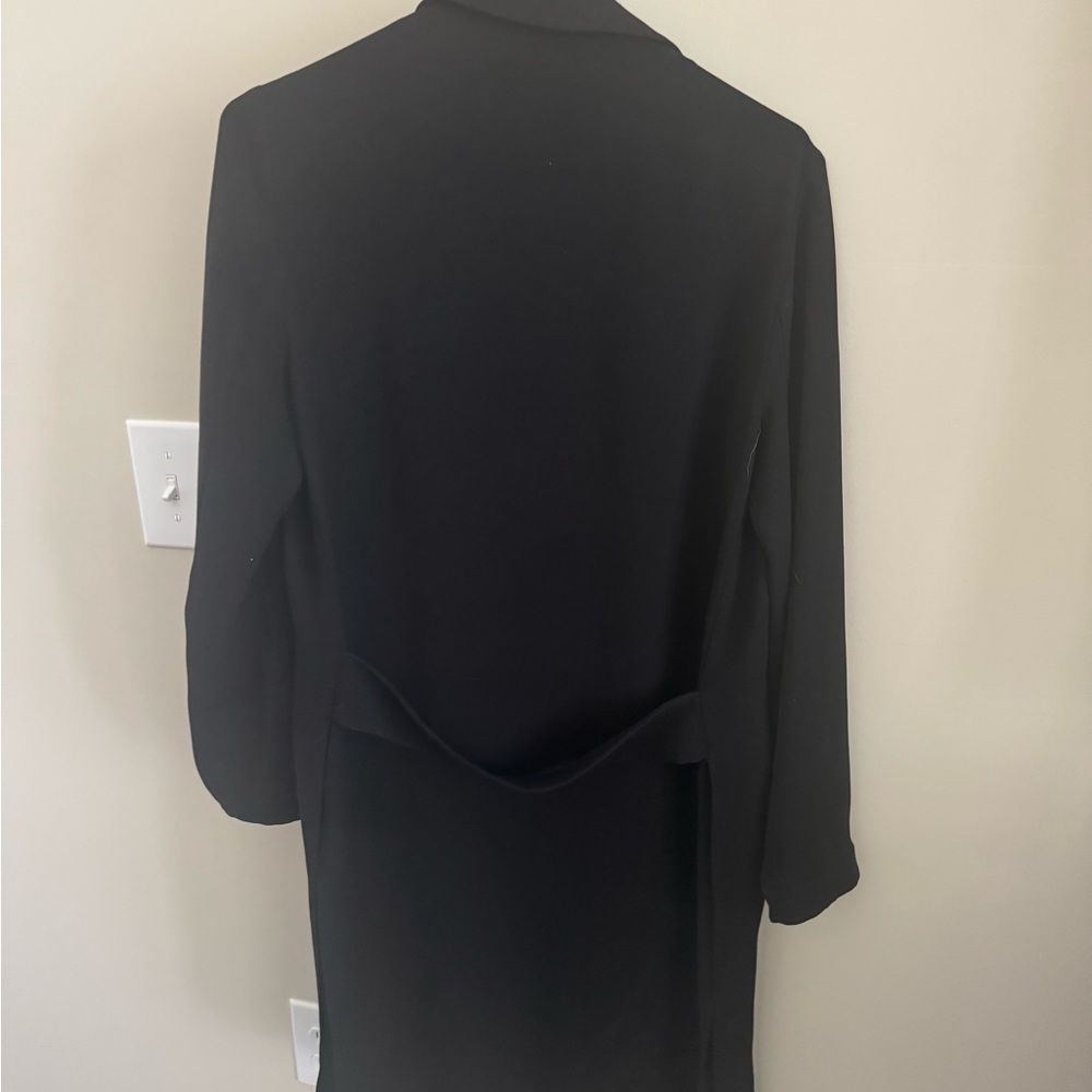 Zara Classic Black Trench Coat